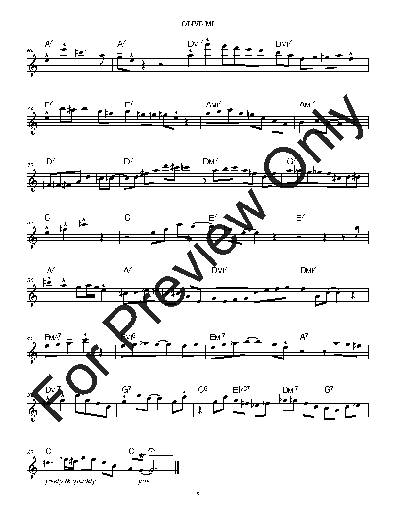 10 Improvisational Flute Etudes Book P.O.D.
