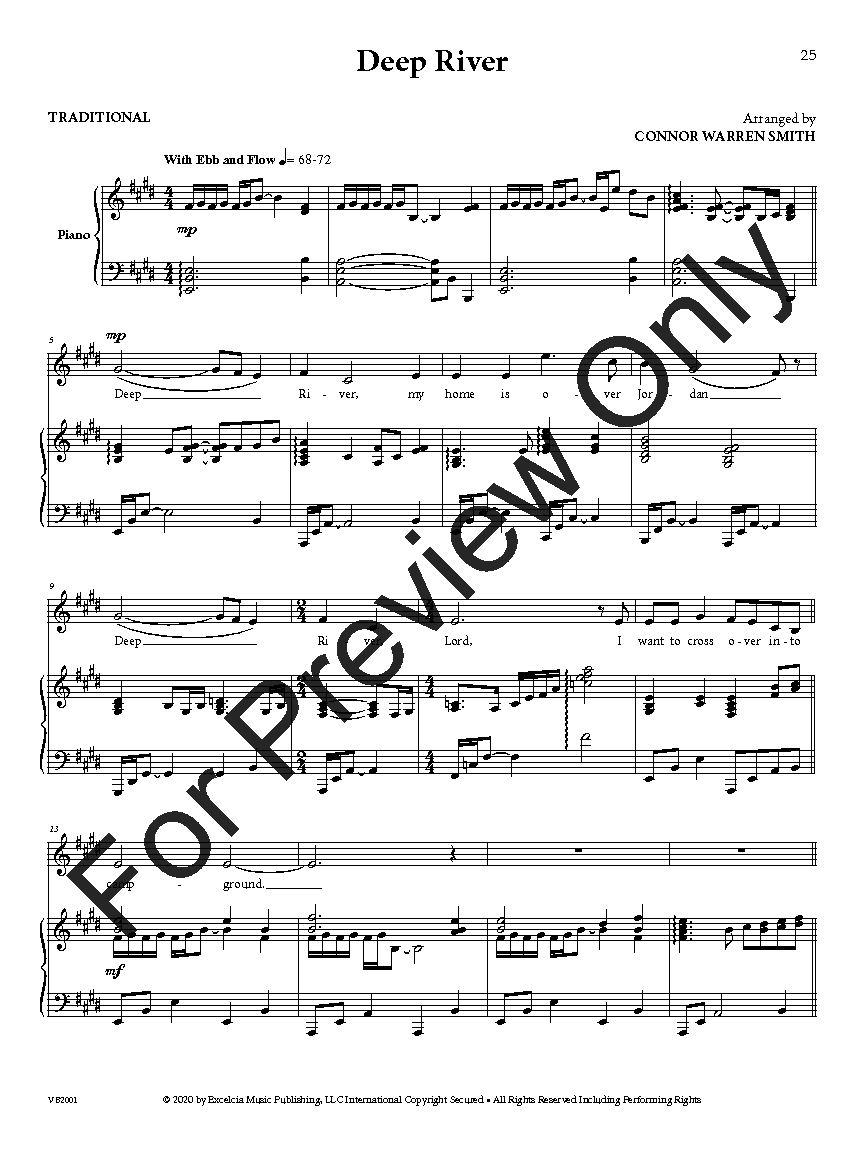 Accessible Solo Repertoire for Voice Medium High