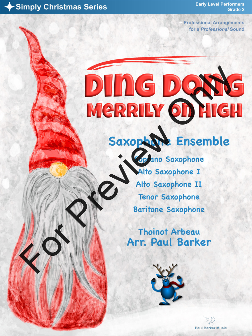 Christmas Saxophone Ensembles - Book 1 Accompainment MP3