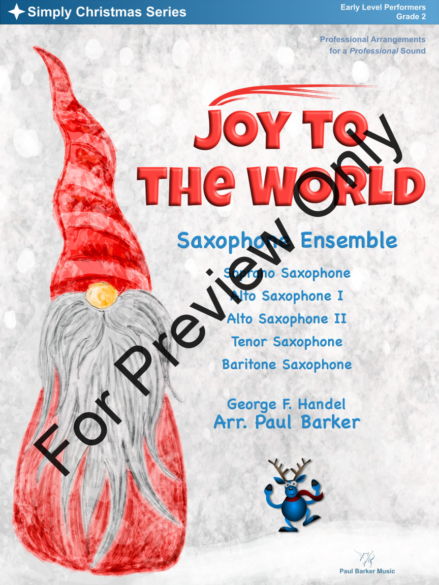 Christmas Saxophone Ensembles - Book 1 P.O.D.