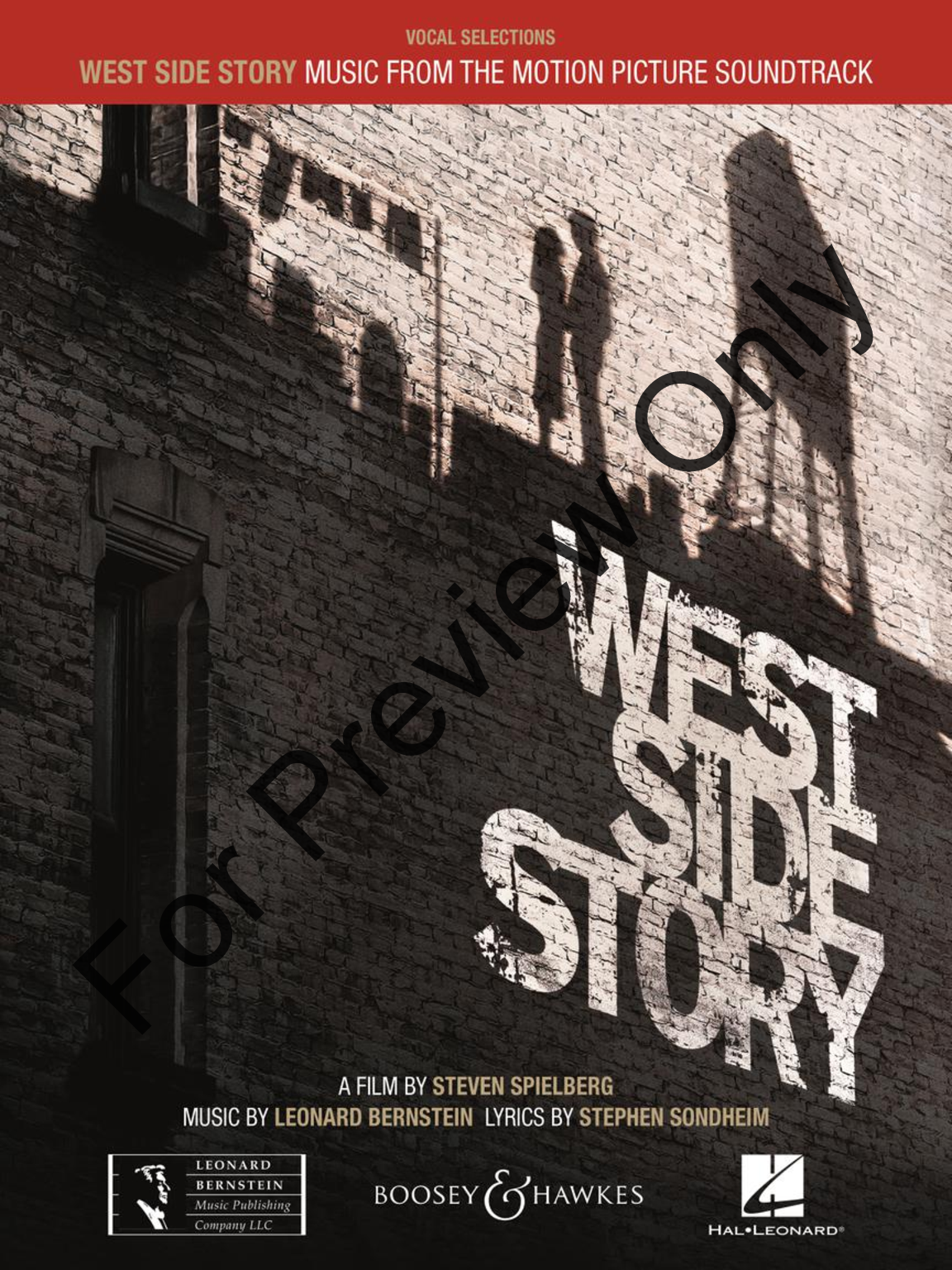 West Side Story Vocal Selections