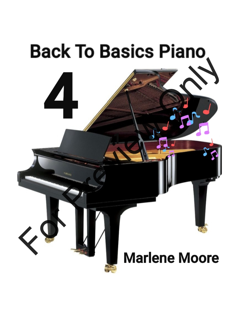 Back To Basics Piano Method Book 4 P.O.D.