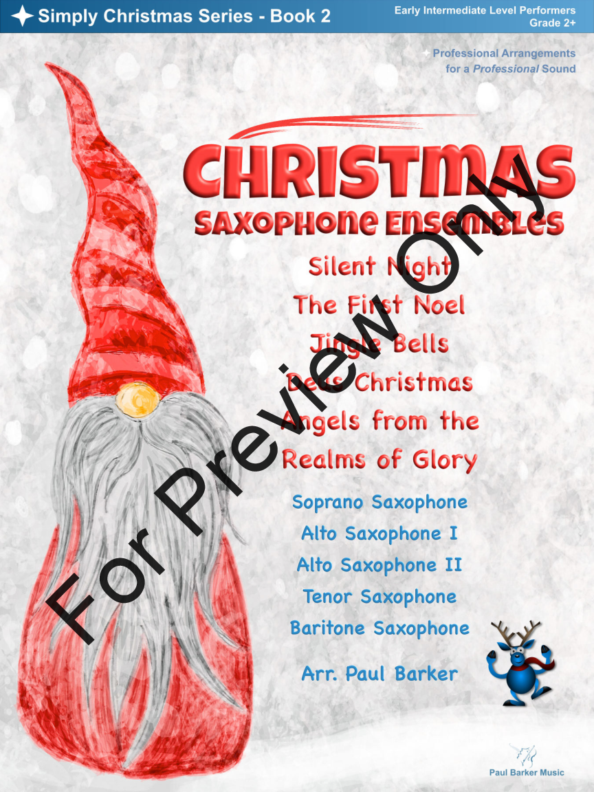 Christmas Saxophone Ensembles - Book 2 P.O.D.