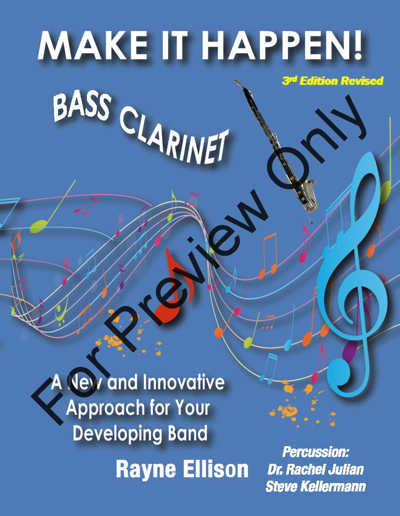 Make It Happen! Developing Band Method - Bass Clarinet P.O.D