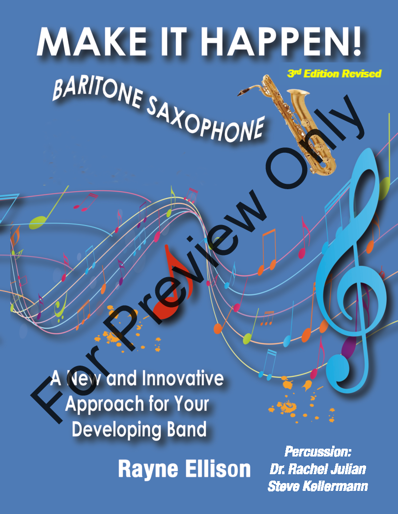 Make It Happen! Developing Band Method - Baritone Sax P.O.D