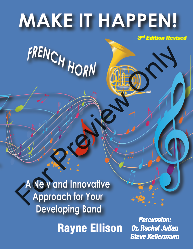 Make It Happen! Developing Band Method - Horn in F P.O.D