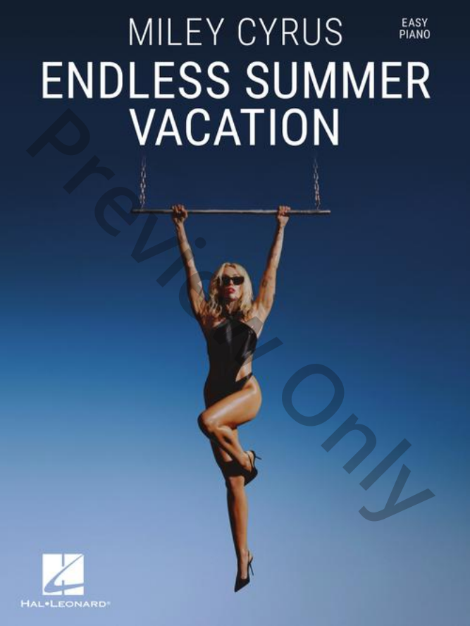 Endless Summer Vacation Easy Piano