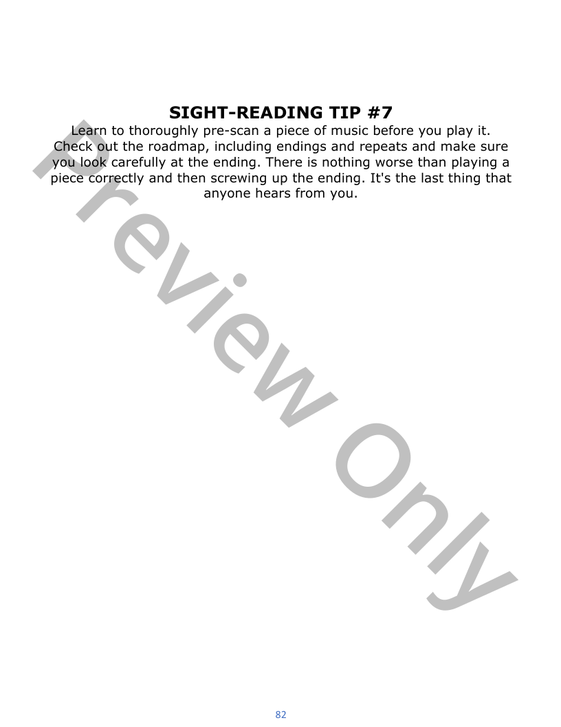 Contemporary Sight-Reading Method: C Concert Book P.O.D