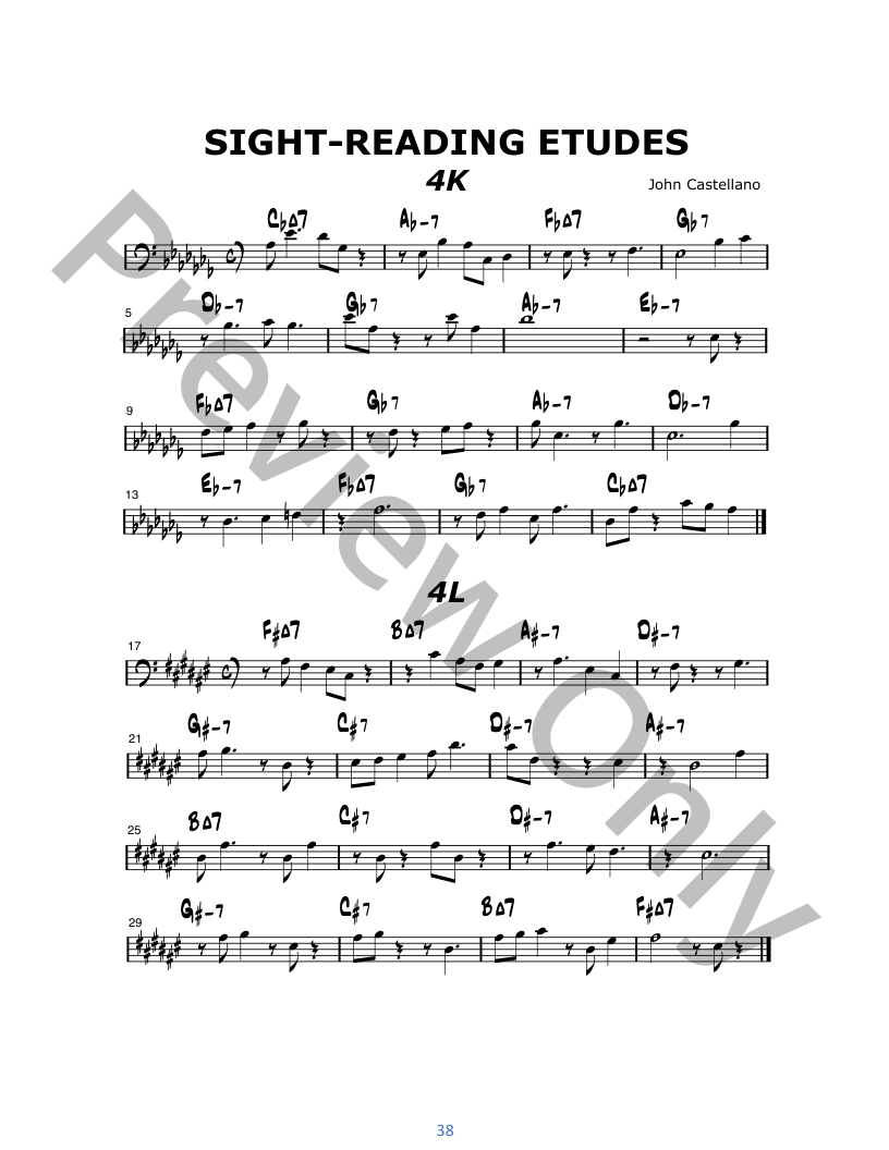 Contemporary Sight-Reading Method: Bass Clef Book P.O.D