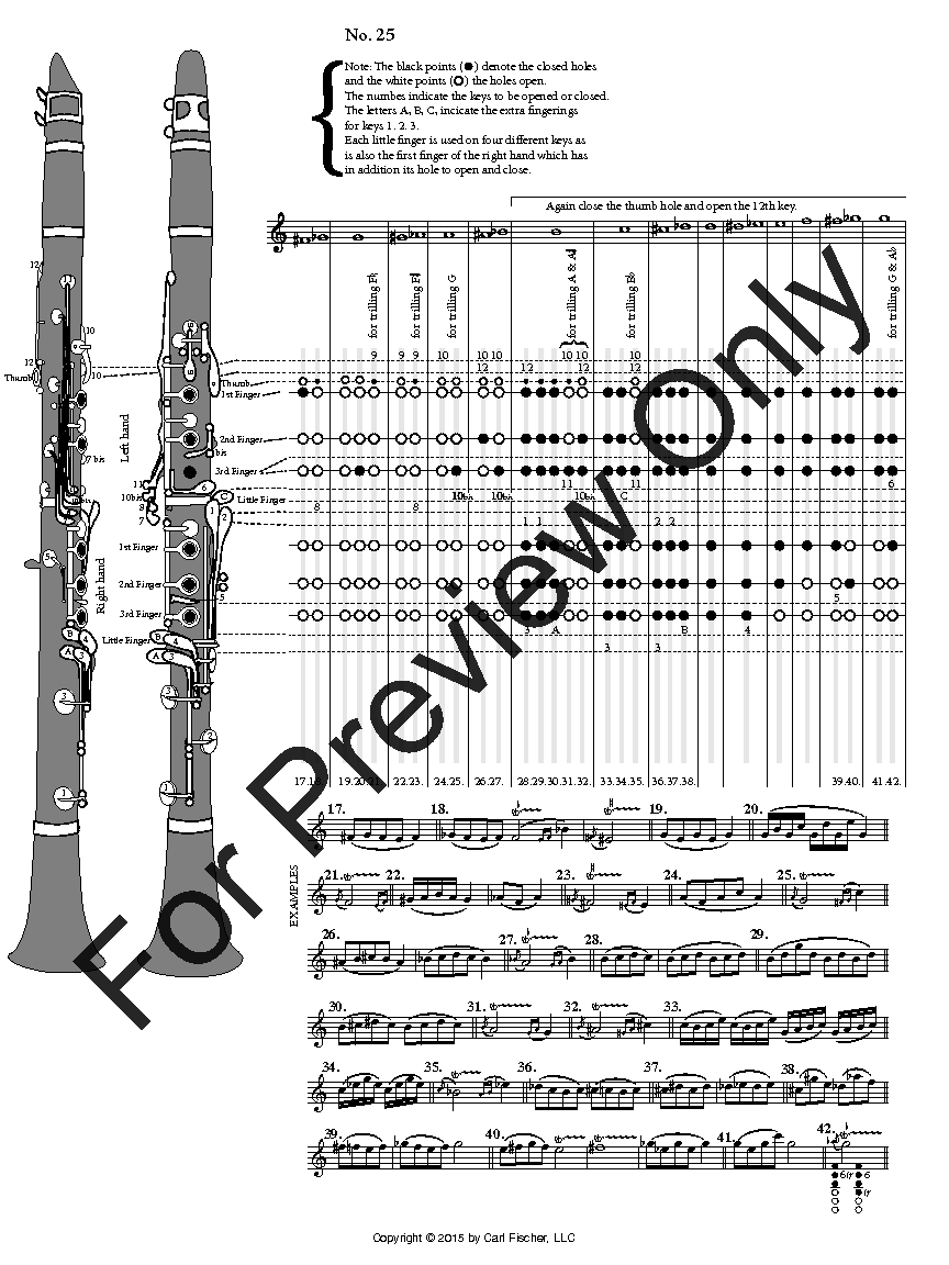 CELEBRATED METHOD FOR CLARINET - Revised and Enlarged Edition