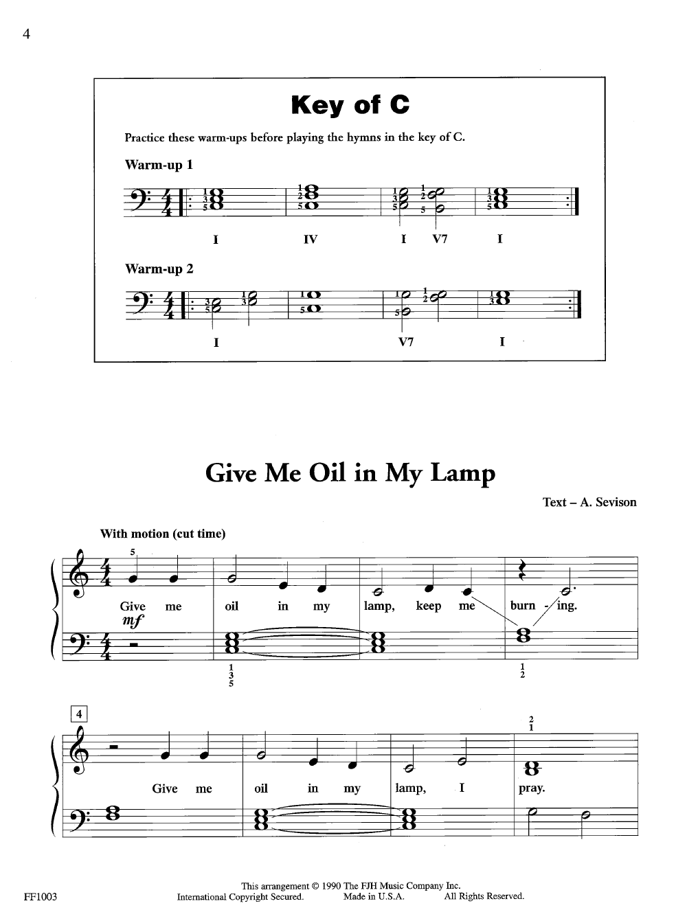 Chordtime Piano Hymns #2B