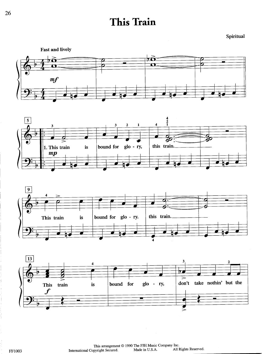 Chordtime Piano Hymns #2B