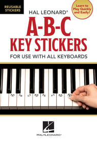 Abc Key Stickers (Piano) by HAL LEONARD