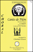 Canto de Pilon community sheet music cover