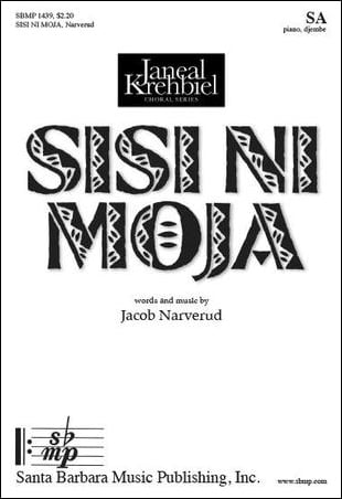 Sisi Ni Moja choral sheet music cover