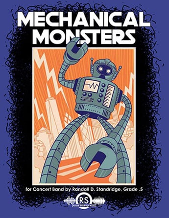 Mechanical Monsters choral sheet music cover