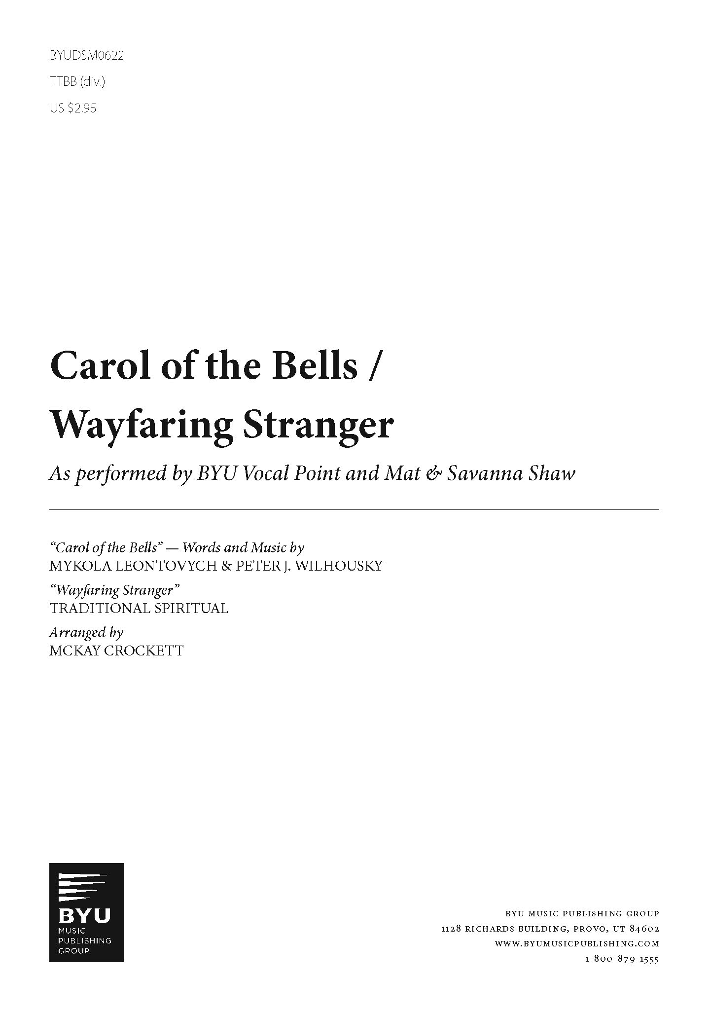 Carol of the Bells/Wayfaring Stranger