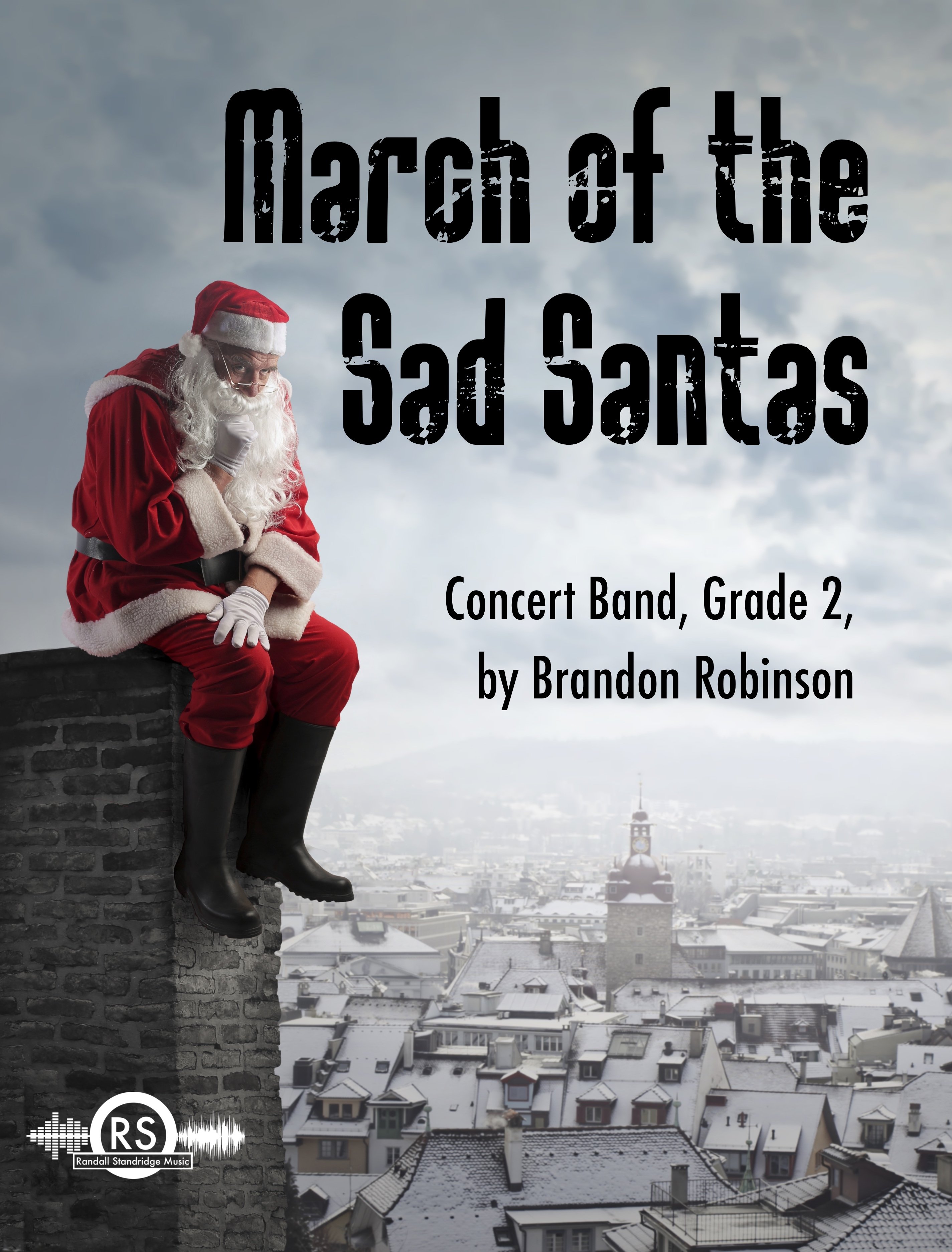 March of the Sad Santas christmas sheet music cover