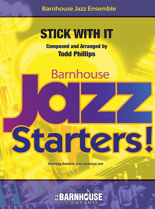 Stick With It jazz sheet music cover