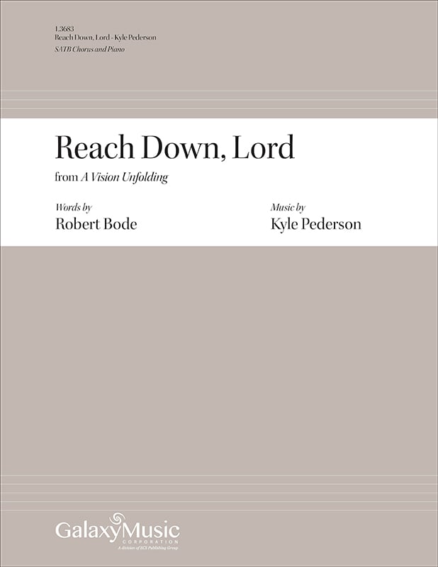 Reach Down, Lord community sheet music cover