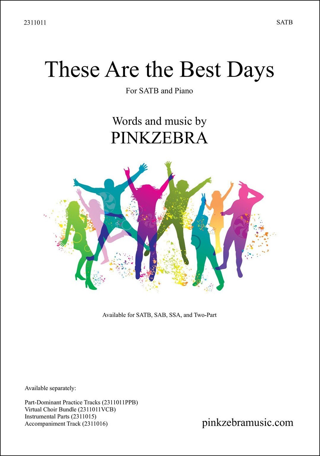 These Are the Best Days choral sheet music
