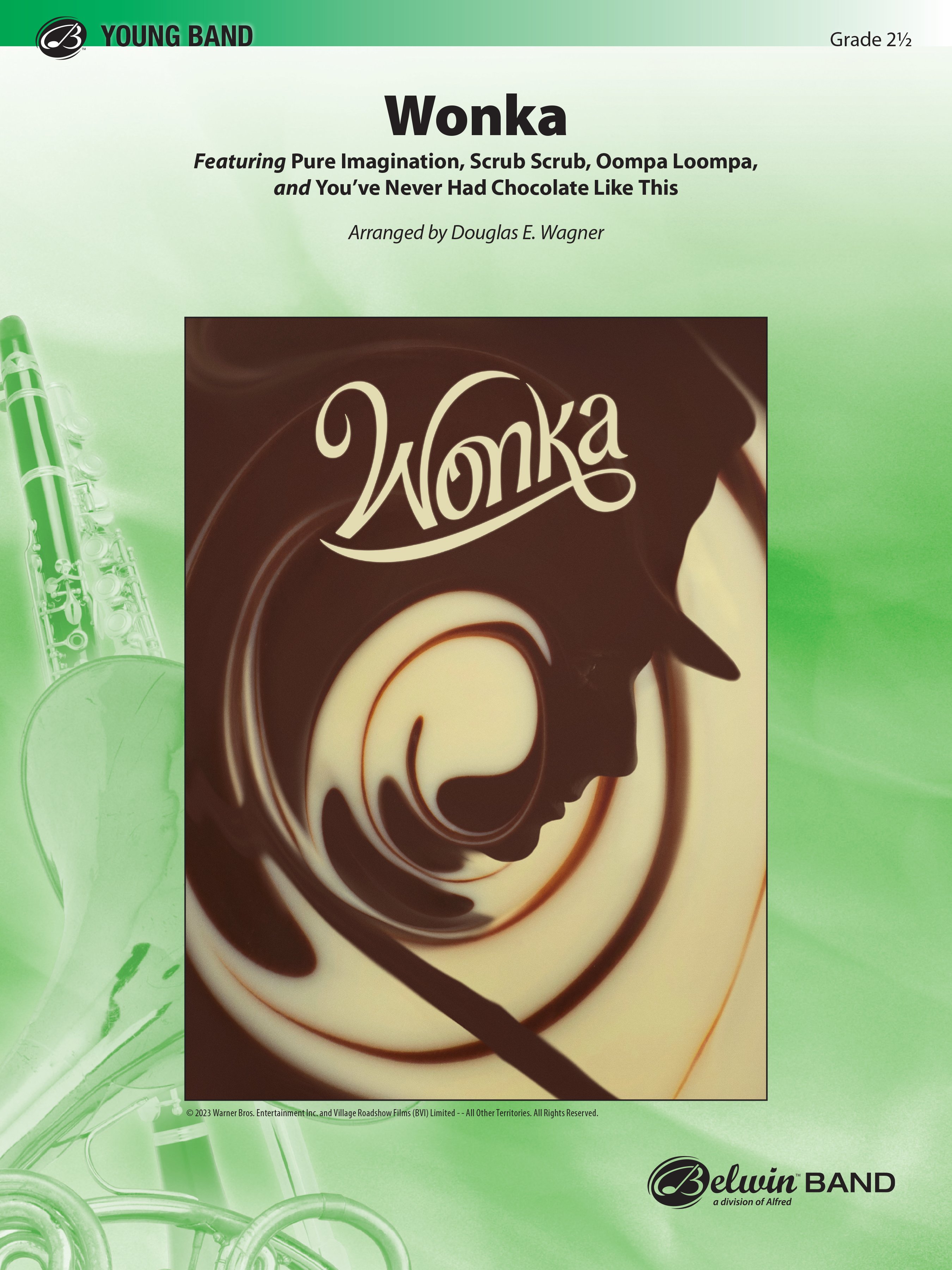 Wonka band sheet music cover