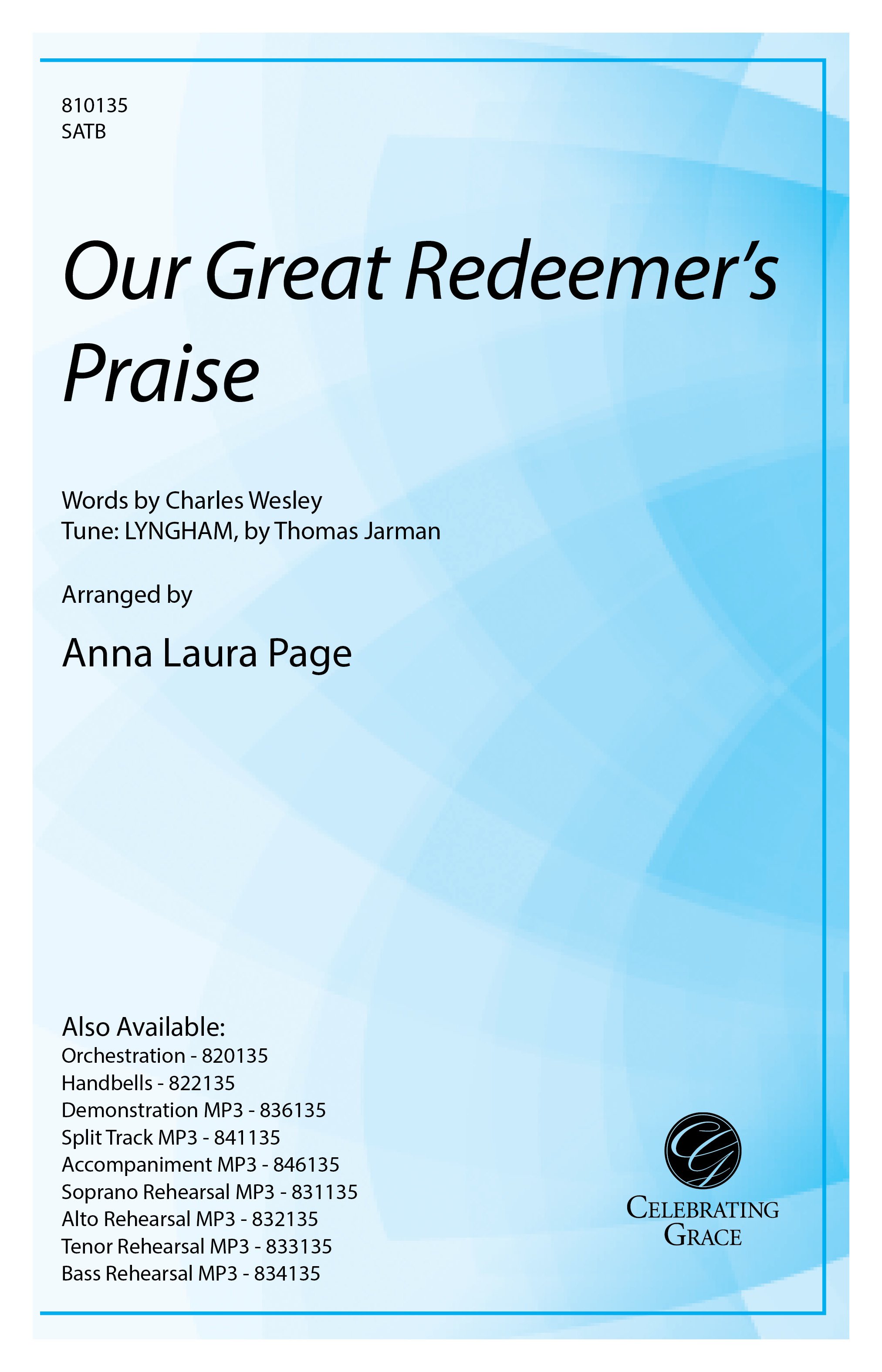 Our Great Redeemer's Praise