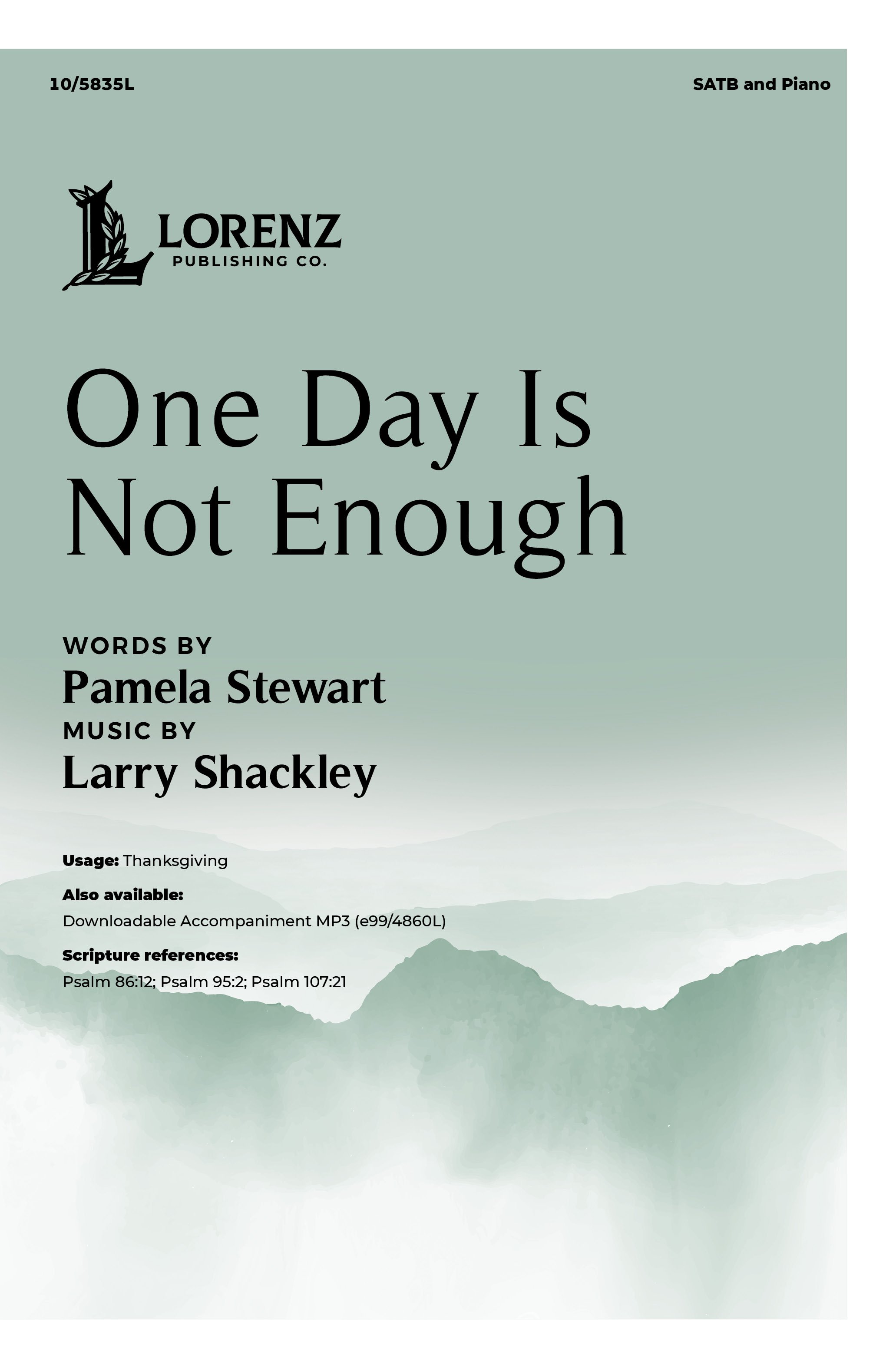 One Day Is Not Enough