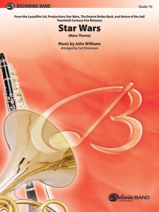 Star Wars choral sheet music cover