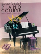Alfred's Basic Adult Piano Course classroom sheet music cover