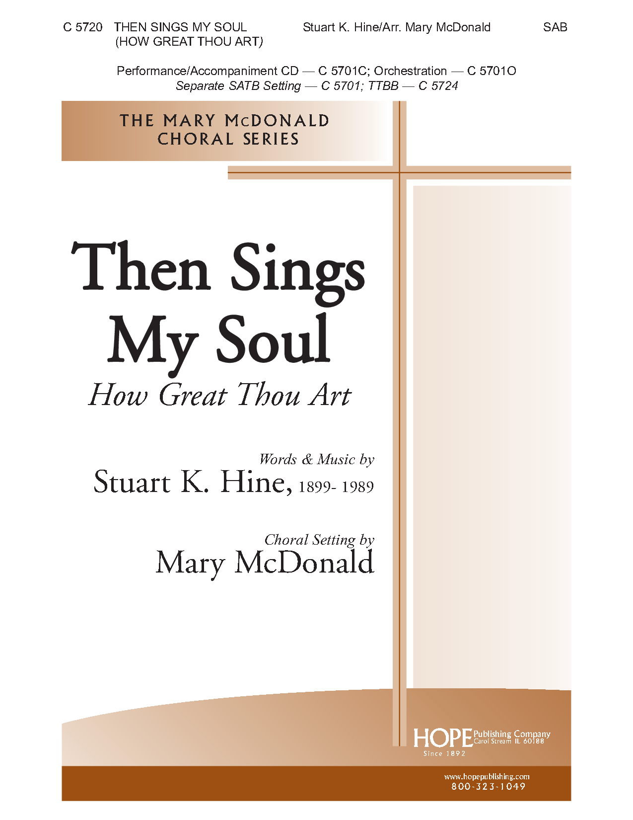 Then Sings My Soul Large Print Edition P.O.D.