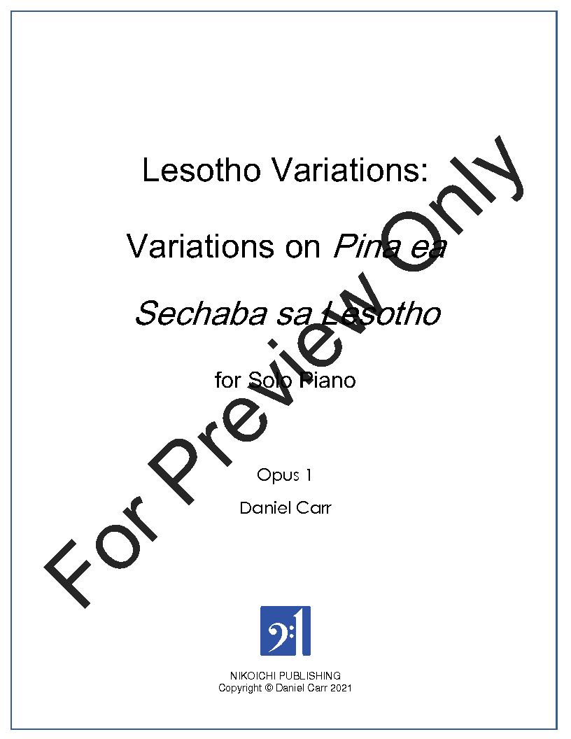 Lesotho Variations P.O.D.