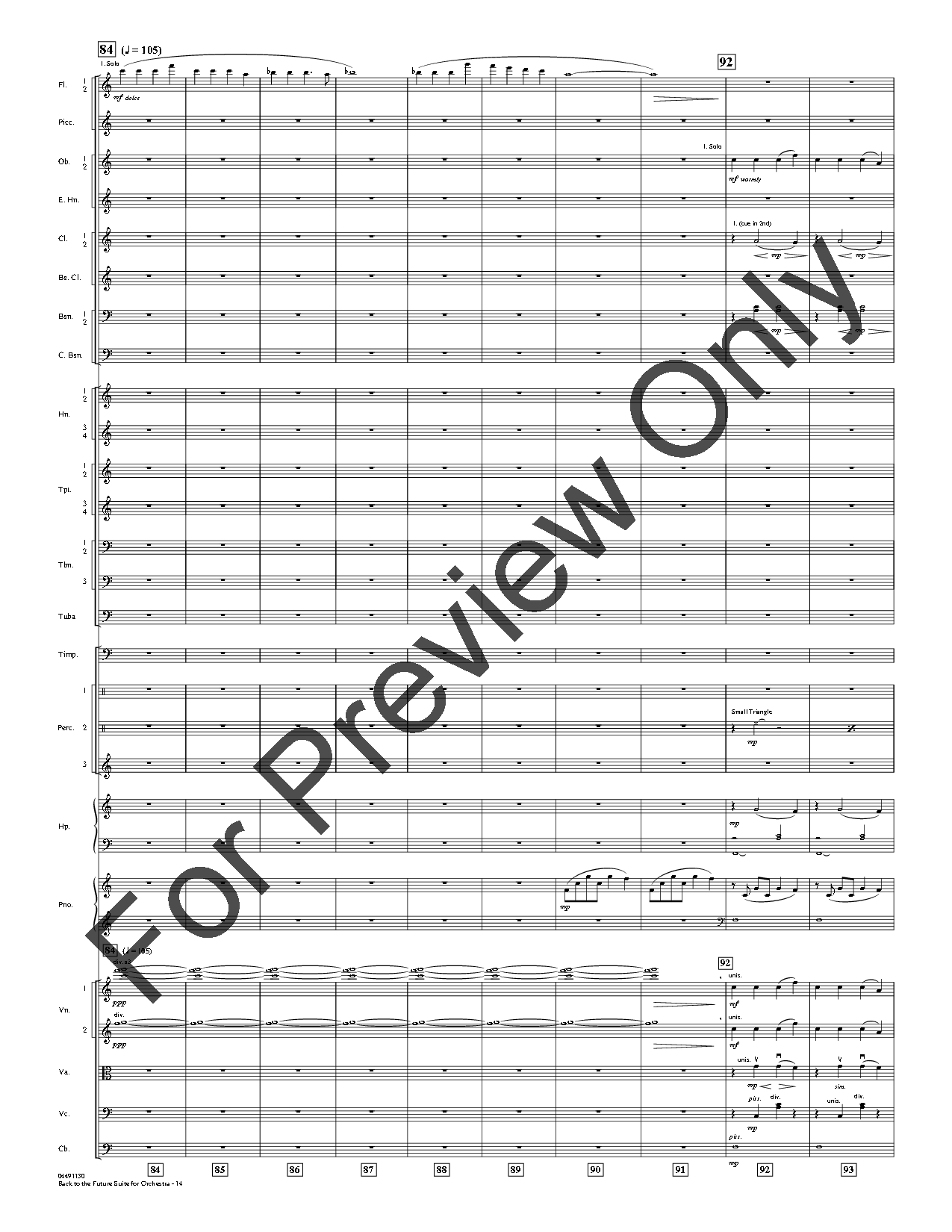 Back to the Future : Suite for Orchestra