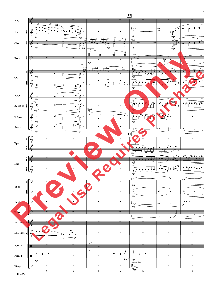 Afterlife: 1st B-flat Trumpet by Rossano Galante - Concert Band