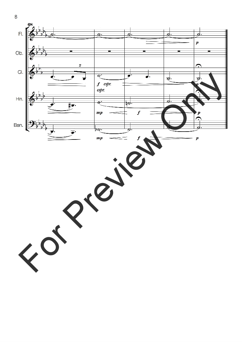 Lincolnshire Posy for Wind Quintet - I. Lisbon P.O.D.