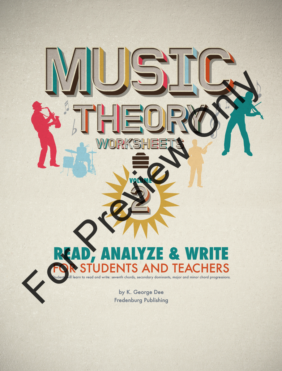 Music Theory Worksheets Volume 2 P.O.D.