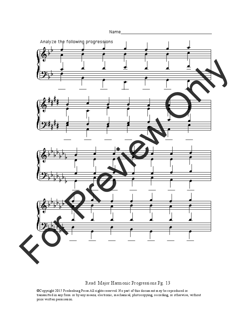 Music Theory Worksheets Volume 2 P.O.D.