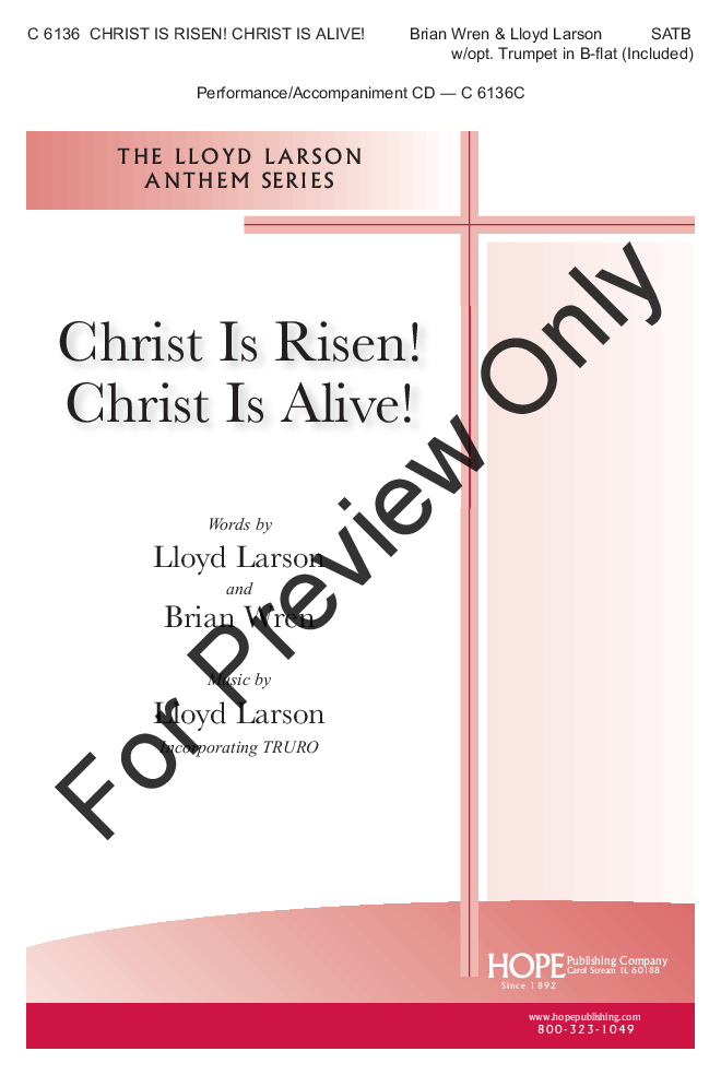 Christ is Risen! Christ is Alive! Large Print Edition P.O.D.