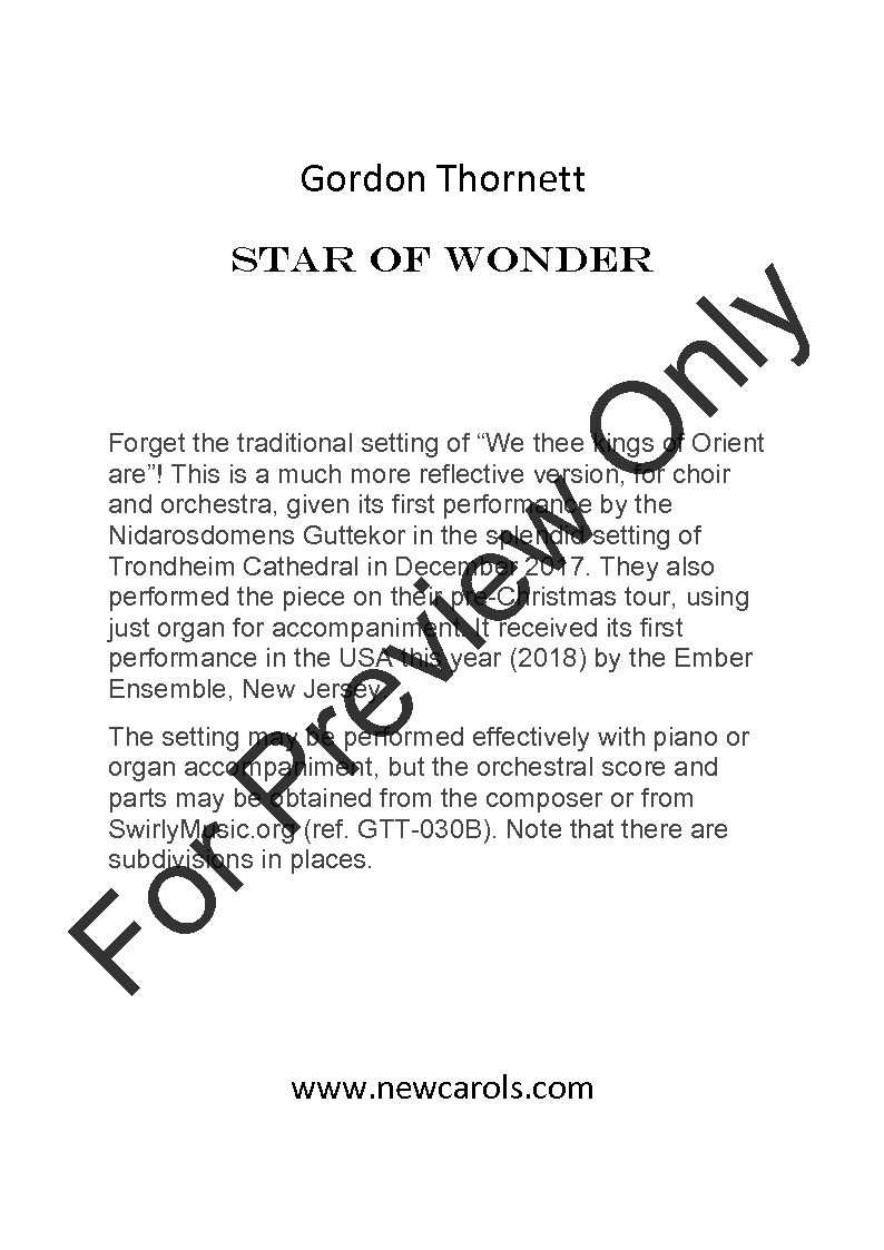 Star of Wonder P.O.D.