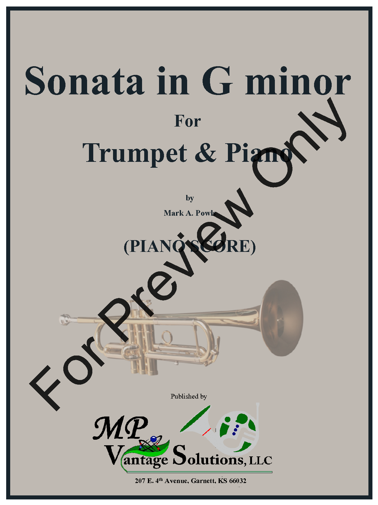 Sonata in G minor P.O.D.