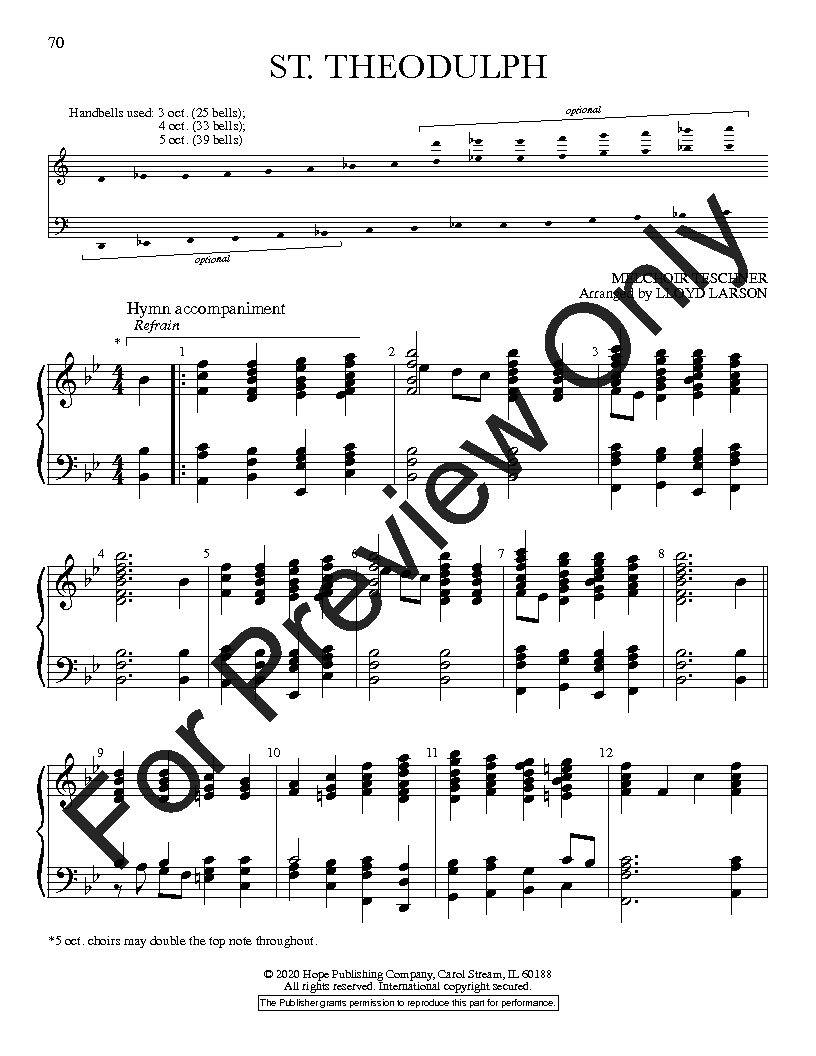 Hymns & Handbells Vol. 2 3-5 Octaves P.O.D.