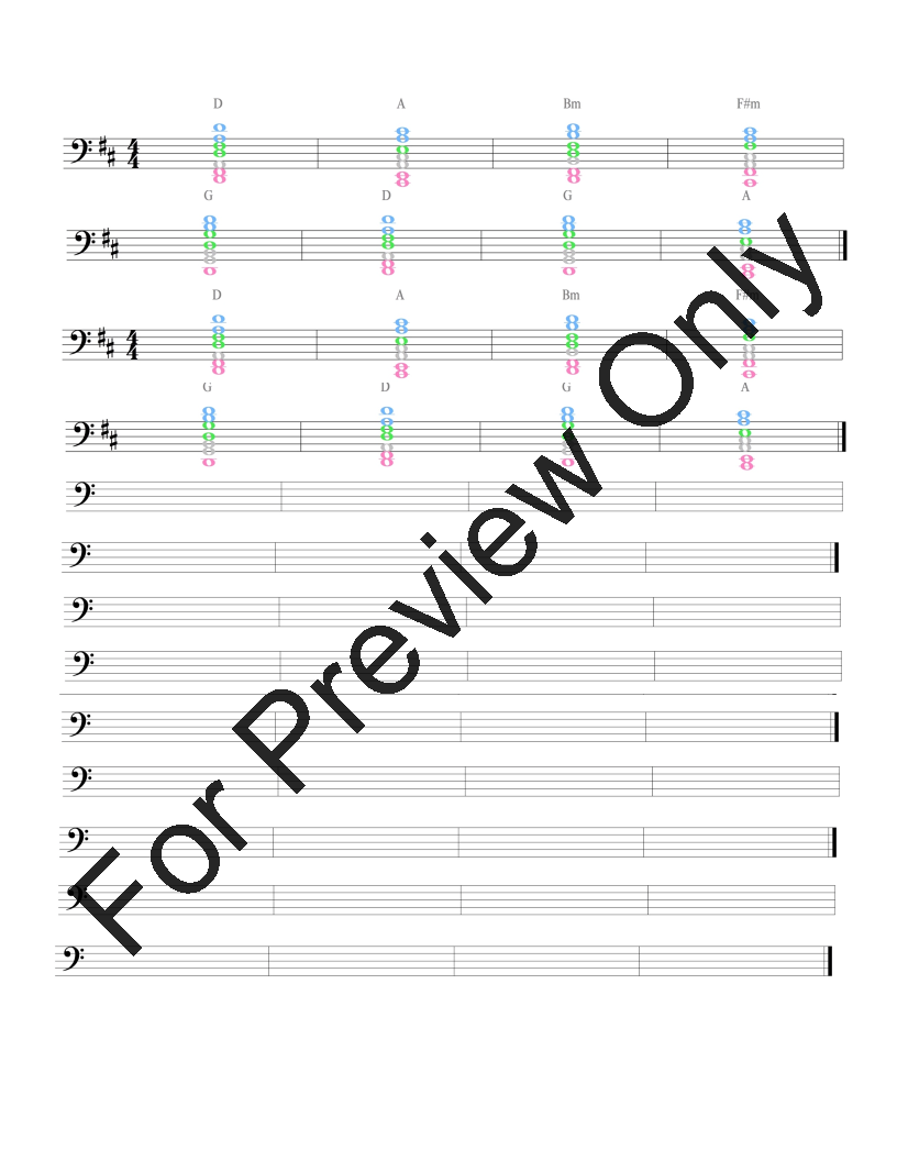 Easy Tonal Improvisation Workbook P.O.D.