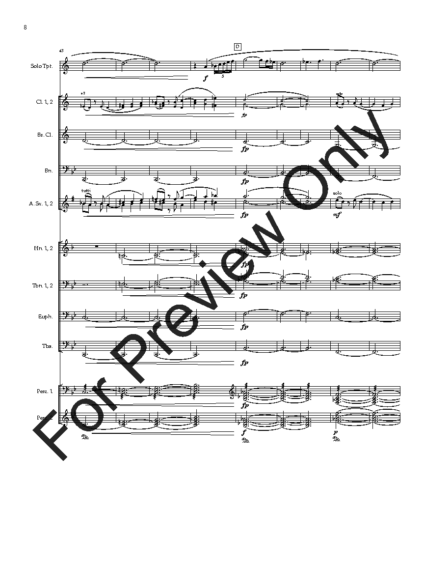 Concerto for Trumpet and Symphonic Band, Op. 12a 