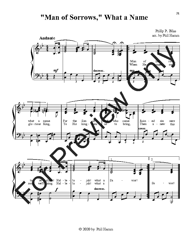 Jazzy Hymn Arrangements-Book Five P.O.D.