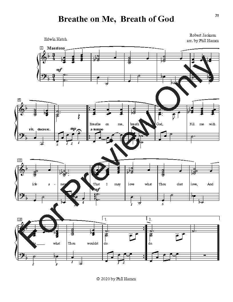 Jazzy Hymn Arrangements-Book Five P.O.D.