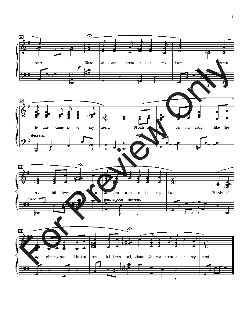 Jazzy Hymn Arrangements-Book Five P.O.D.