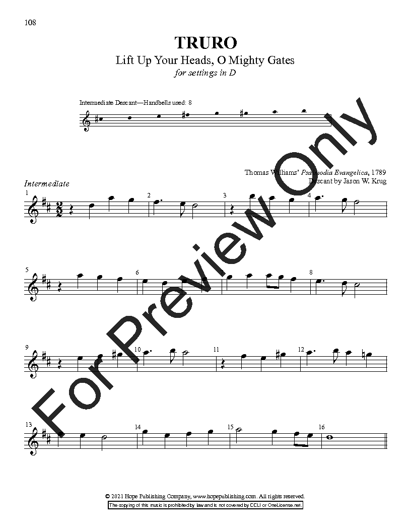 Bell Tree Descants For Congregational Hymn Singing P.O.D.