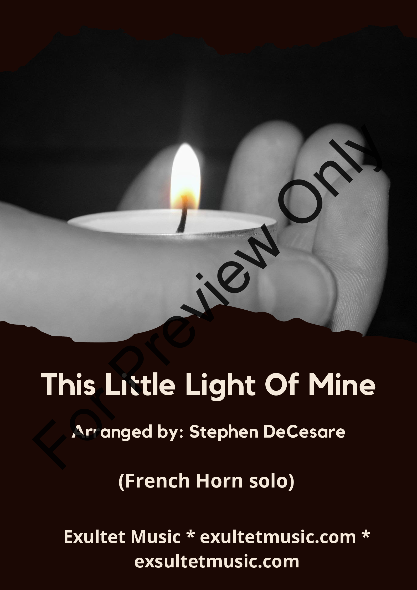 This Little Light Of Mine (French Horn solo and Piano) P.O.D.