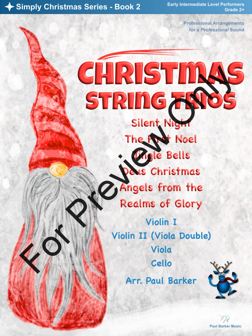 Christmas String Trios - Book 2 P.O.D.