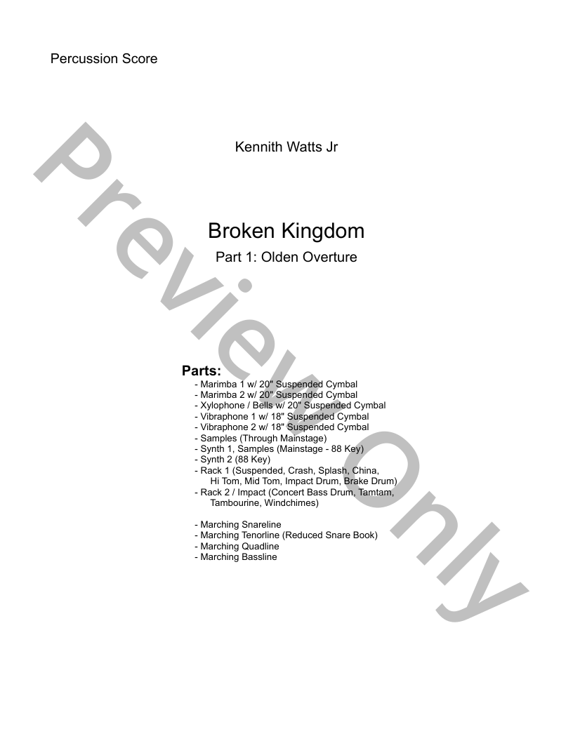 Broken Kingdom P.O.D